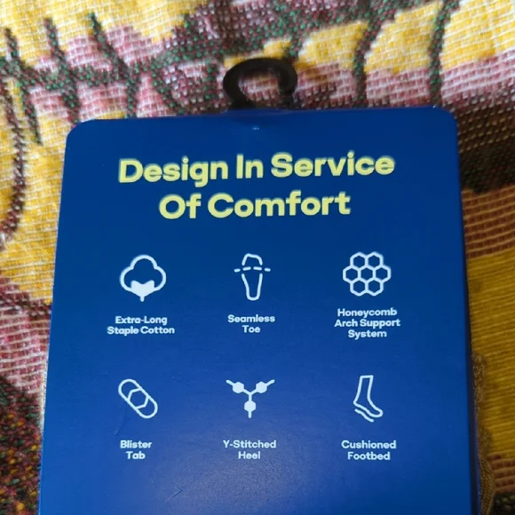 Bombas Heathered Tan Ankle Socks - Picture 4 of 7